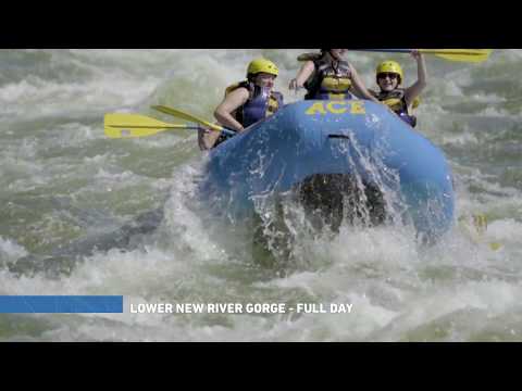 Ace Adventure Resort Whitewater Rafting West Virginia - FULL DAY LOWER NEW RIVER GORGE WHITEWATER RAFTING