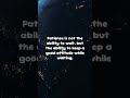 A Note on Patience