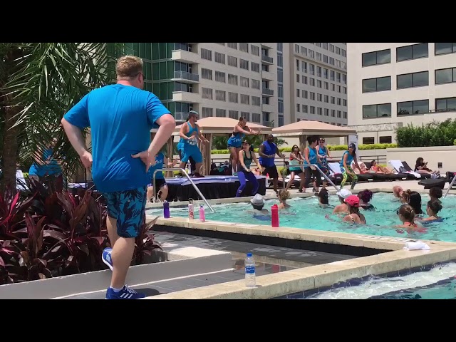 Aqua Zumba warm up Zincon 2018 Post Con Masterclass