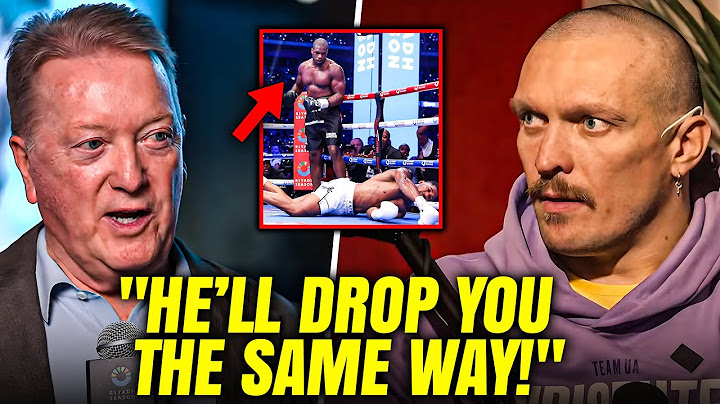 Frank Warren Bold Prediction Daniel Dubois to KO Oleksandr Usyk at Wembley!