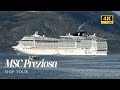 Msc preziosa 4k 2023 full ship tour
