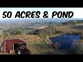 50 Acres For Sale - Farm -  Barn - Views - Pond - Alabama Land For Sale