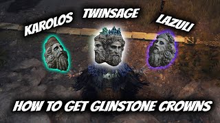 How To Get 3 Mage Glintstone Crowns in Academy of Raya Lucaria | Karolos, Lazuli, and Twinsage!