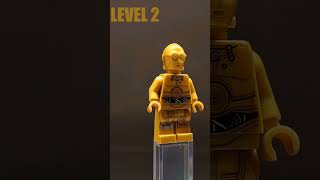 Download lagu The Three Levels Of C3po In Lego  Golden Lego Minifigure  #legostarwars Lego Mp3 Video Mp4