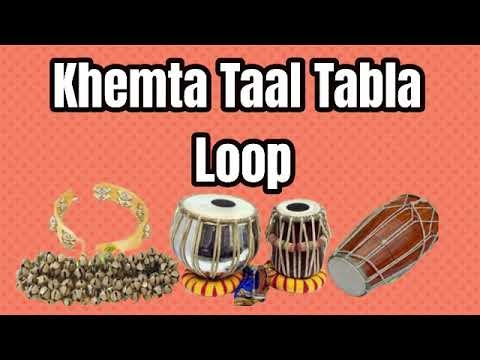 Khemta taal tabla loop