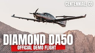 Official Diamond DA50 RG Demo Flight | Full Version