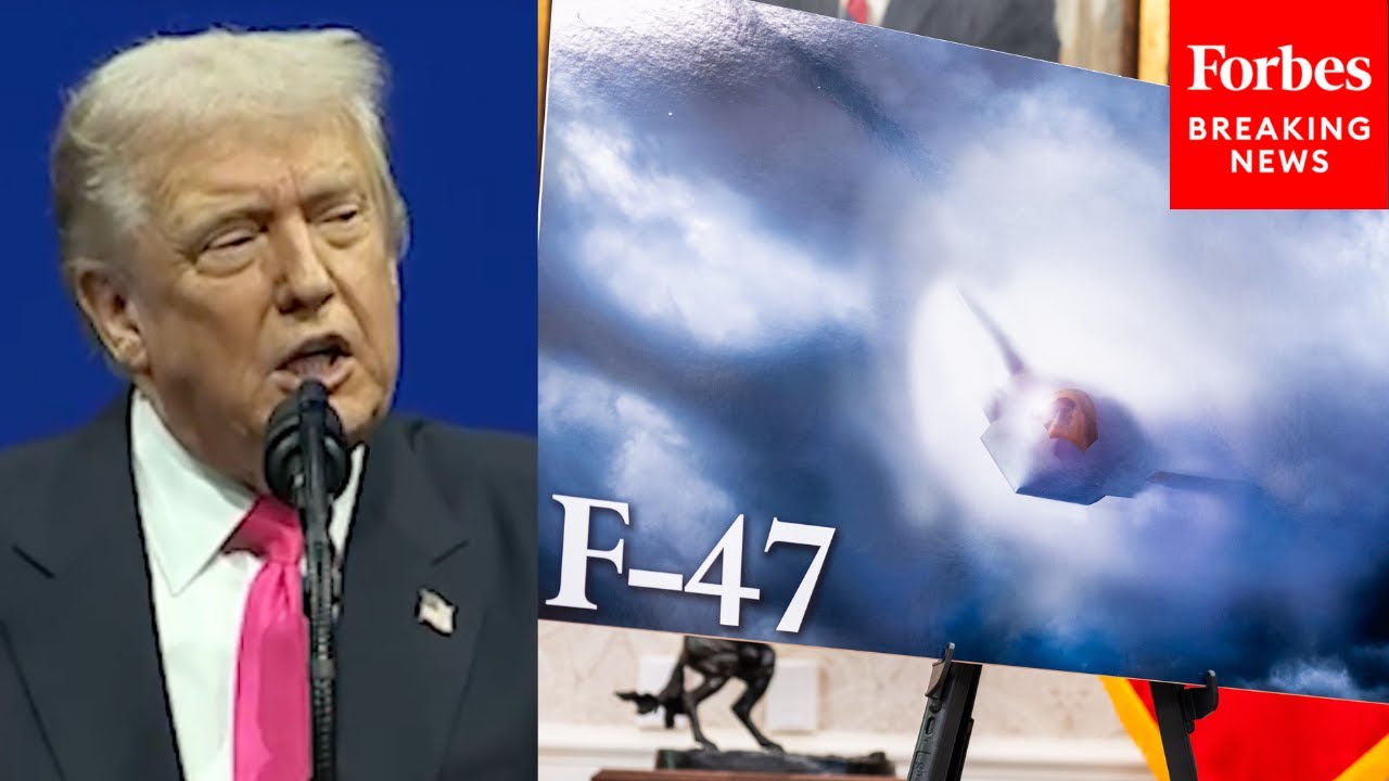 'I Didn't Pick It': Trump Cracks Joke About Boeing Naming Next Generation Fighter Jet The F-47
