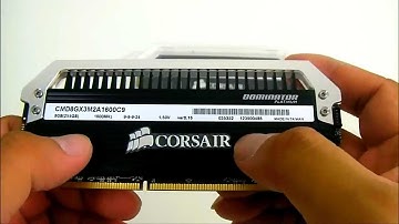 Corsair Dominator Platinum 8GB (2x4GB) 1600MHz DDR3 Memory Kit Overview