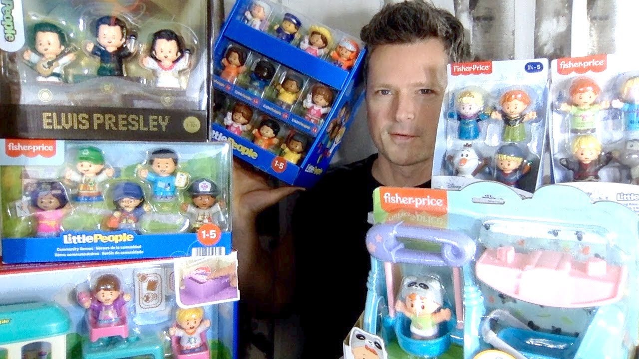 EPIC FISHER PRICE LITTLE PEOPLE COLLECTOR COLLECTION HAUL UNBOXING REVIEW