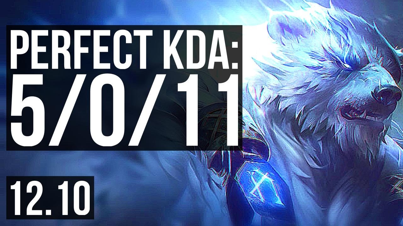 VOLIBEAR vs POPPY (JNG) | 5/0/11, 2.3M mastery, 1800+ games | EUW Diamond | 12.10