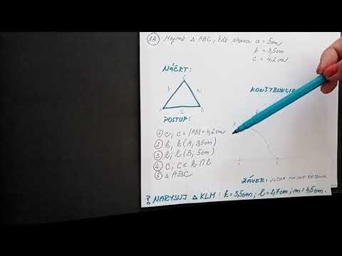 Konštrukcia trojuholníka podľa vety SSS