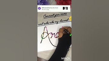 Comment your name #art #ytshorts #handwriting #calligraphy #viral