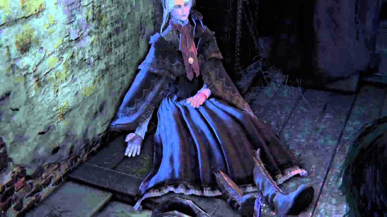 Bloodborne Abandoned workshop doll is still alive.