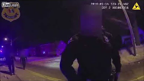 Police Officer Take Man to Hospital After EMS Refu...