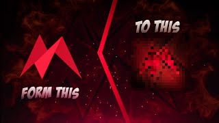 How I Re create My Logo In PS Touch || Speed Art || Tutorial