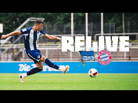 🔴 LIVE-Testspiel: Hertha BSC U19 vs. FC Bayern World Squad — football video