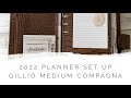 2022 Planner Setup of my Gillio Personal Compagna