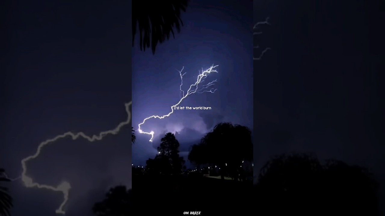 Chris Grey - LET THE WORLD BURN (Lyrics video) aesthetic ||