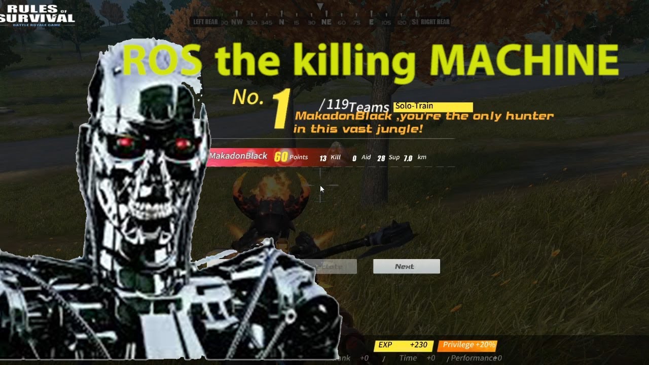 ROS  NEW SKIN KILLING MACHEAN