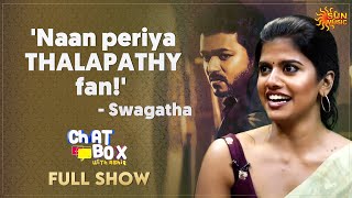 Ena voice pa ivangaluku! Chance eh ila | Chat Box with Ashiq - Full Show | Swagatha | Sun Music