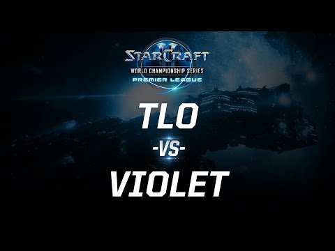 StarCraft 2 - TLO vs. viOLet (ZvZ) - WCS Premier League Ro32 - Group H