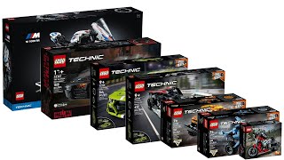 All LEGO Technic Sets January 2022 Compilation/Collection Speed Build