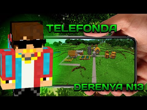 KOMPOT QISHLOG'INI TELEFONGA O'TQAZISH DEREVNYA N13 / Minecraft uzbek tilida