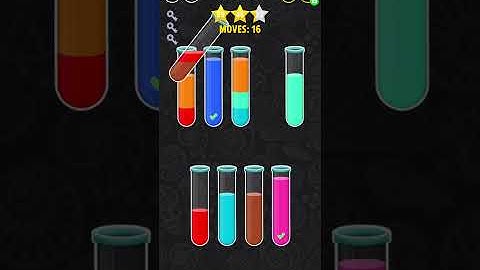 color water sort 3D level 90