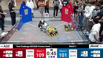 Upper Bracket  Round 4 Match 7 - 2025 FTC FIRST Tech Challenge DECO...