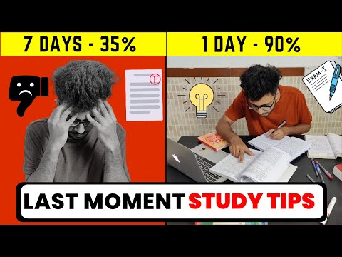 How To Pass Engineering Exams In 1 Night ? | Last Minute Study Tips For Exams ??