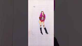 SAWADIKA - LISA Dance cover  Flipbook ❤️😍 #shorts #flipbook #art #SaWaDiKa #lisa #flipbookart #dance