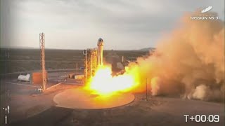    Katy Perry Gayle King Launch Into Space Aboard Blue Origin