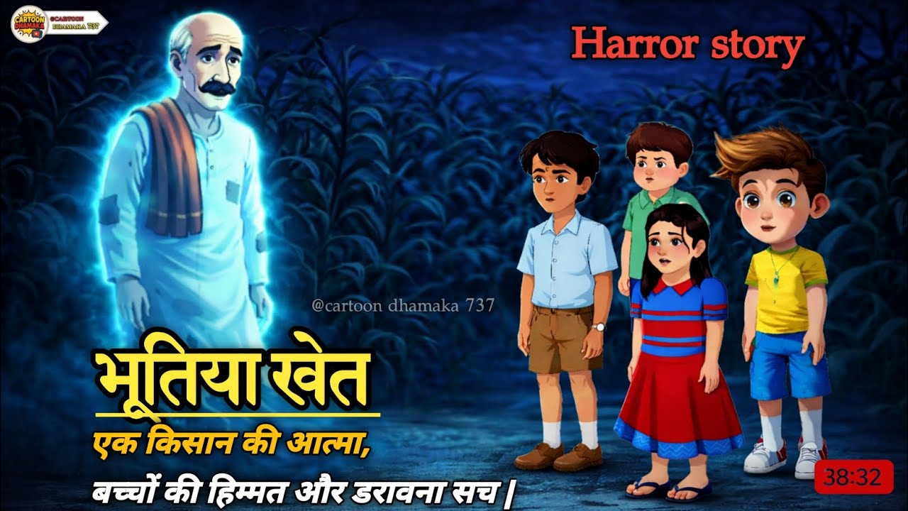 भूतिया खेत | एक किसान की आत्मा, बच्चों की हिम्मत और डरावना सच | Horror Story”