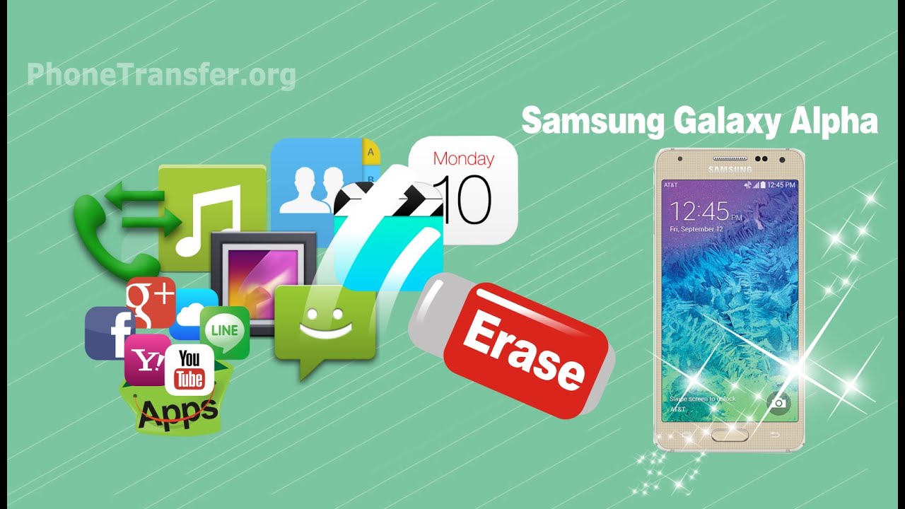 [Galaxy Alpha Data Eraser]: How to Erase & Clear All Data from Galaxy Alpha Permanently