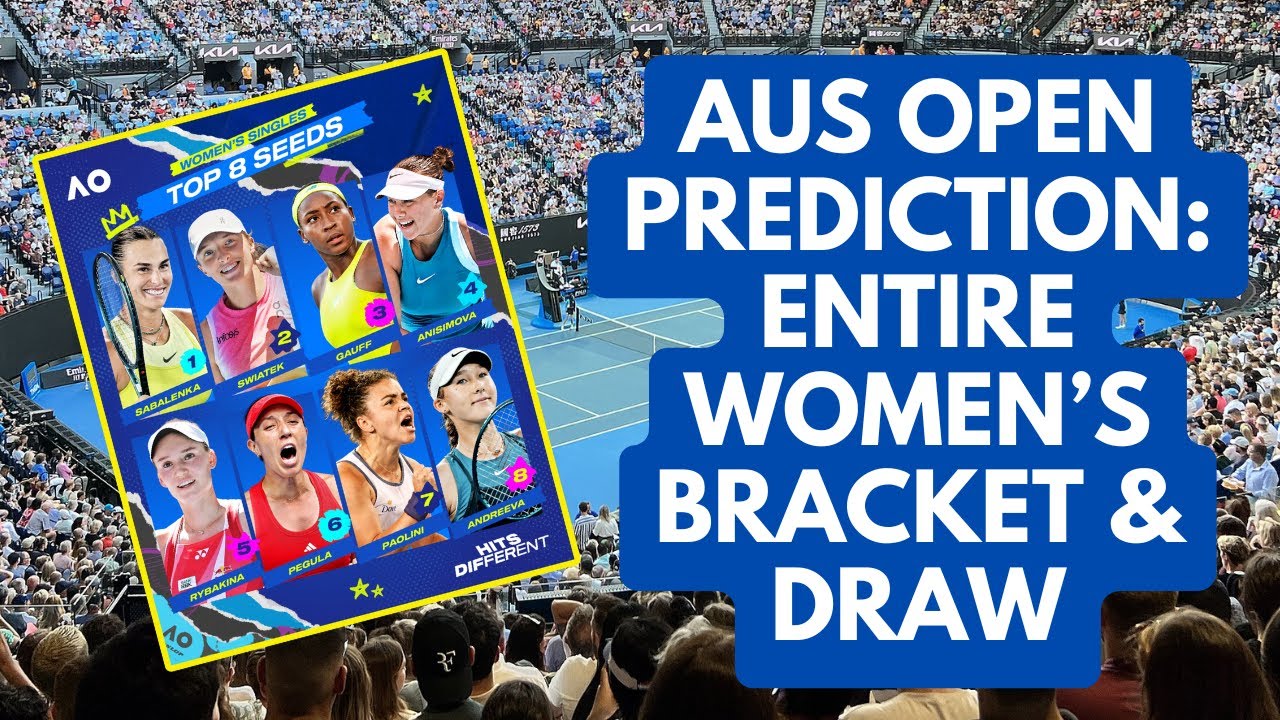 Australian Open 2026 Predictions | Women's Bracket and Draw | Every Women's Match | Who Wins?