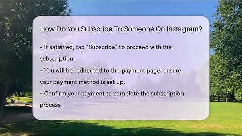 How Do You Subscribe To Someone On Instagram? - Everyday-Networking