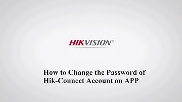 How to change the password of Hik-Connect account on APP