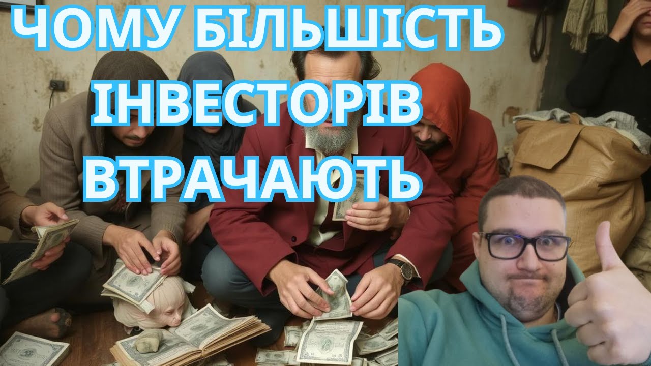 Як Правильно Інвестувати Без Збитків Назавжди | ЧОМУ БІЛЬШІСТЬ ІНВЕСТОРІВ ВТРАЧАЮТЬ ГРОШІ