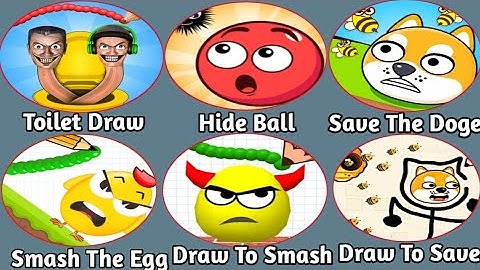Satisfying All Draw To Smash And Brain Test game♥️