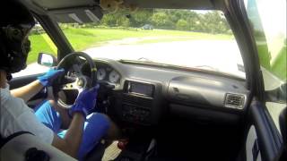 4. slalomshow DS 3 ostra Peugeot 106 GTI 1:46:8
