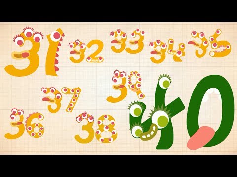 Endless Numbers - Learn to Count from 31 to 40 & Simple Addition With the Adorable Endless Monsters