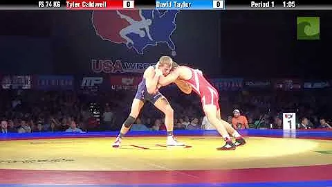 David Taylor vs. Tyler Caldwell at the US Open