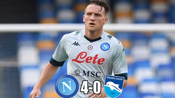 NAPOLI PESCARA 4-0 - Highlights & Gol Amichevole 11/09/20