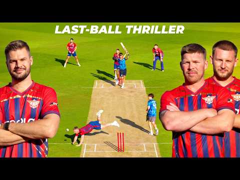 Backyard Cricket vs Markram, Seifert & Atkinson | Last-Ball THRILLER 🫣