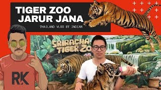 Why Indians should go Tigerzoo in Thailand | Sriracha Tiger Zoo Pattaya Vlog