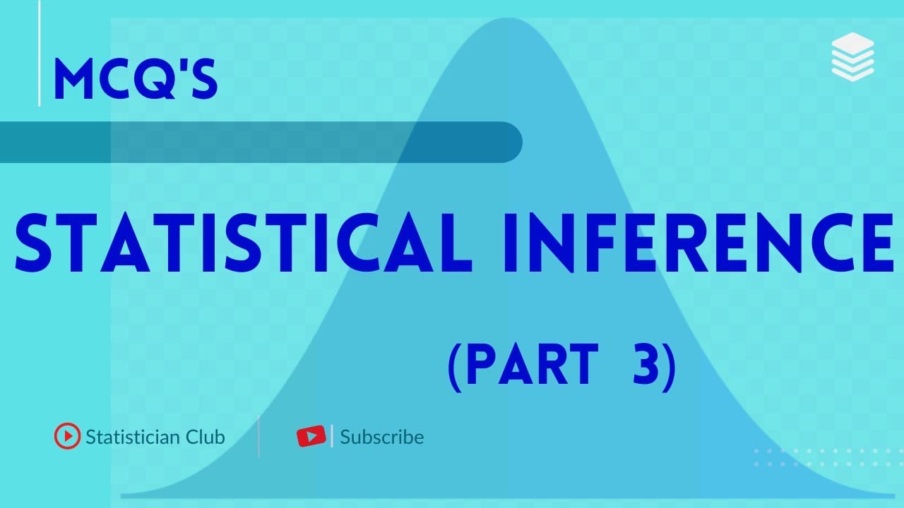 Objective Questions of Statistical Inference Part 3 - YouTube