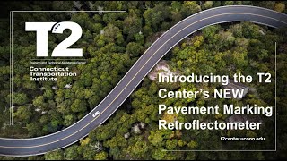 Pavement Marking Retroflectometer Equipment Tutorial