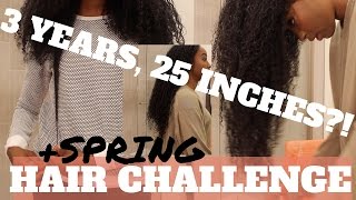3 YEAR LENGTH CHECK!! | NEW HAIR CHALLENGE ANNOUNCEMENT!