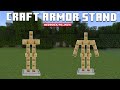 How to make a armor stand in minecraft  tutorial