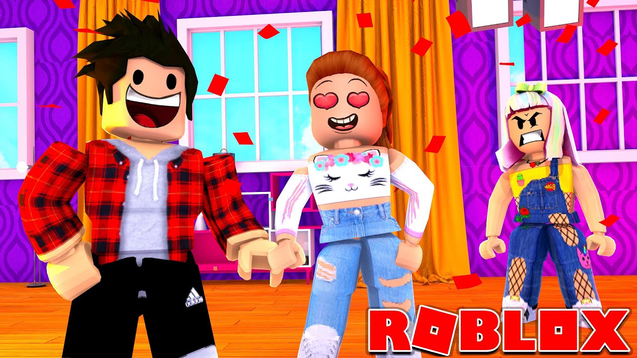 Roblox I Saw My Crush At A Party Then She Showed Up Youtube - crush reg roblox